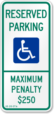 NC ADA sign