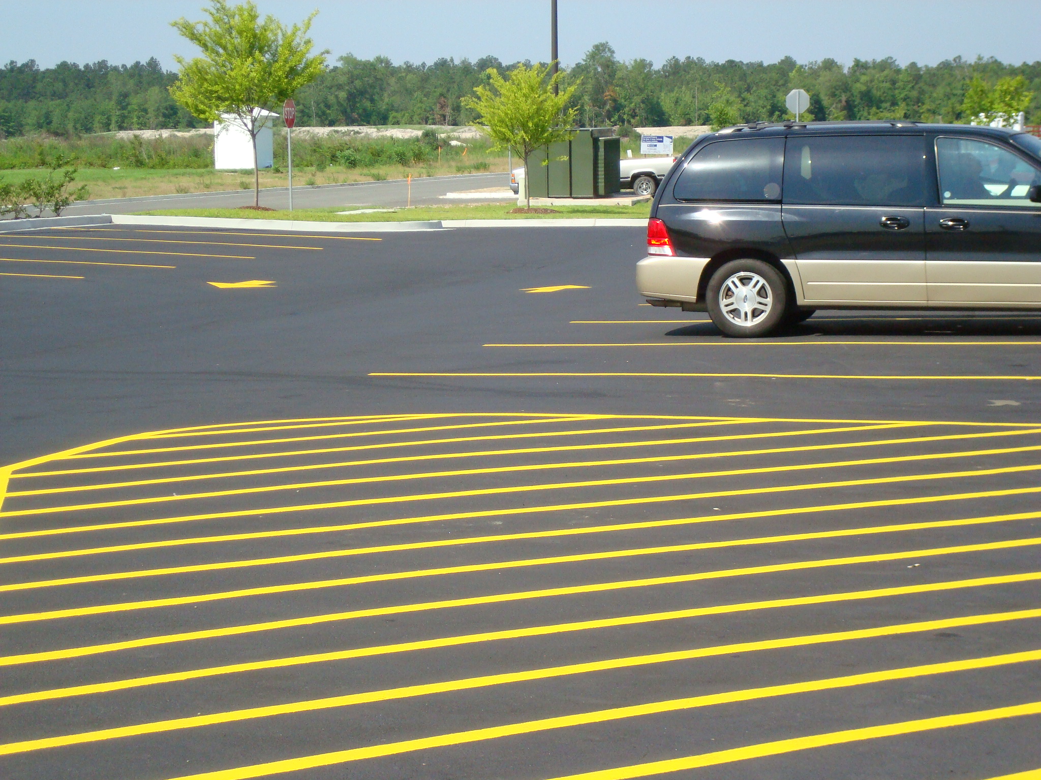 parking lot striping 